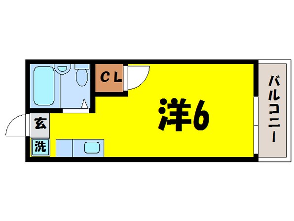 テラス江南の物件間取画像